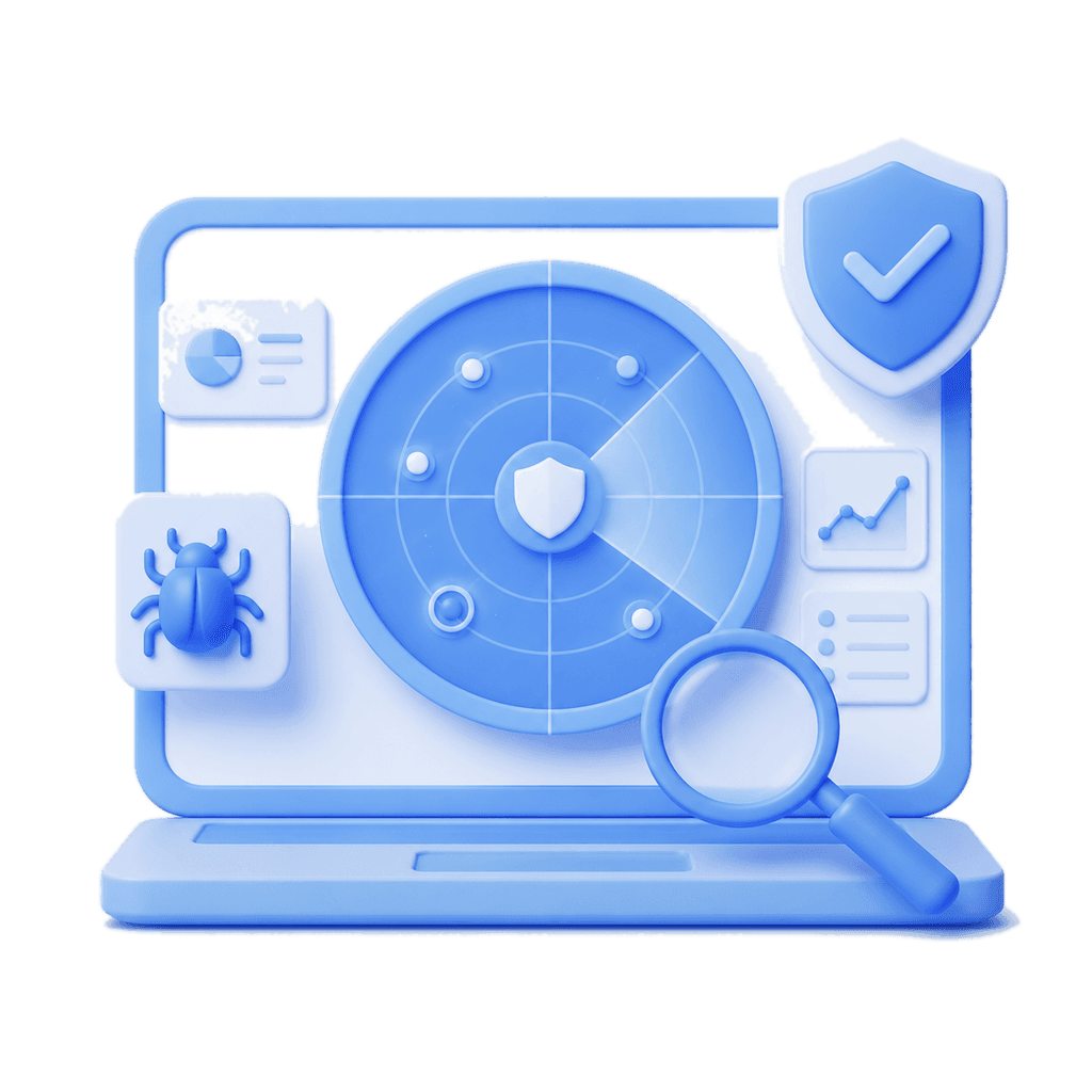 Audit cybersécurité : radar de détection, analyse des vulnérabilités et rapport